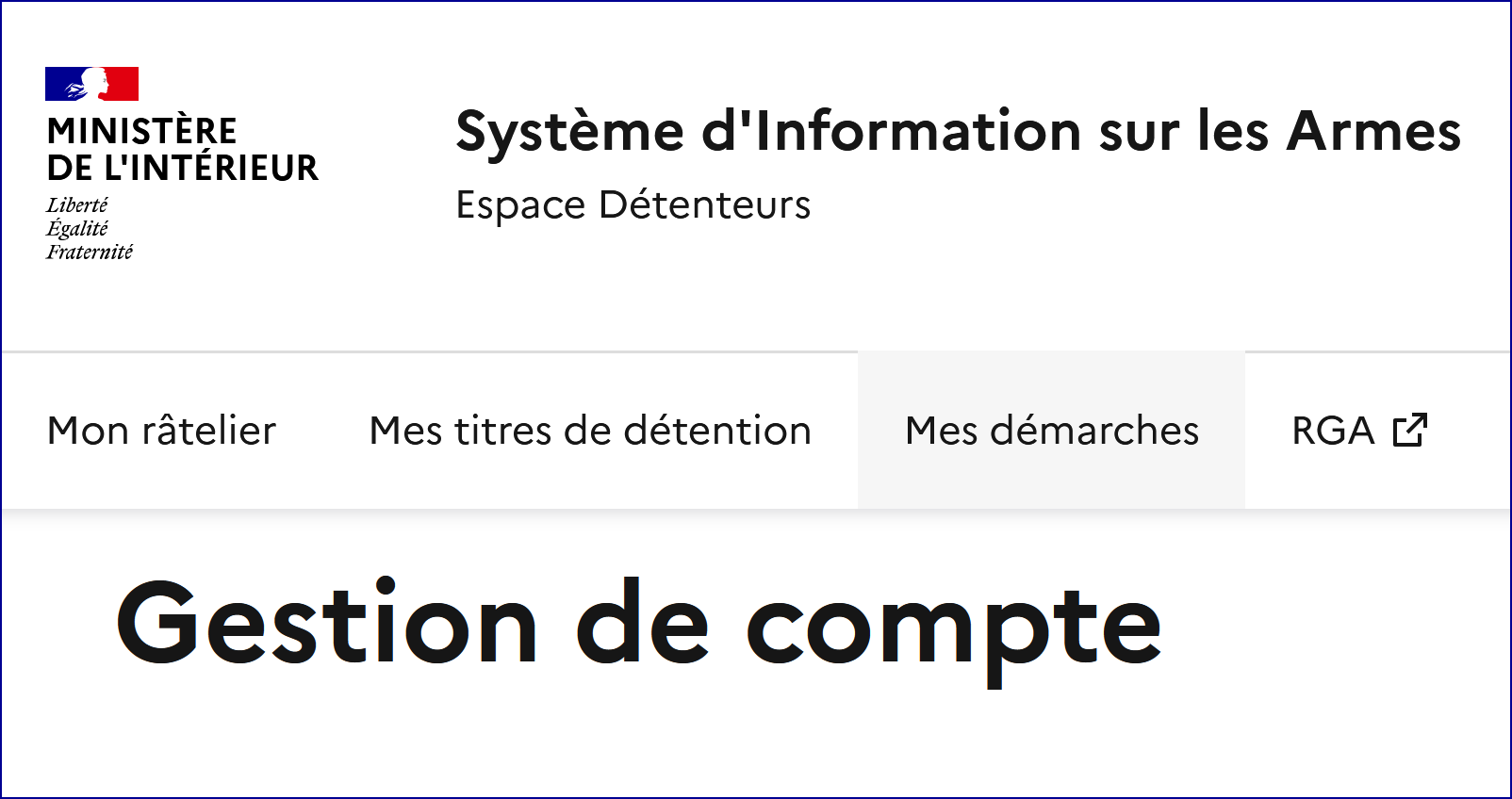 Important – Votre compte SIA
